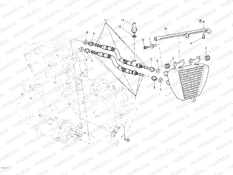 OIL COOLER » LUBRICATION SYSTEM