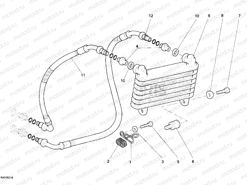 OIL COOLER » LUBRICATION SYSTEM