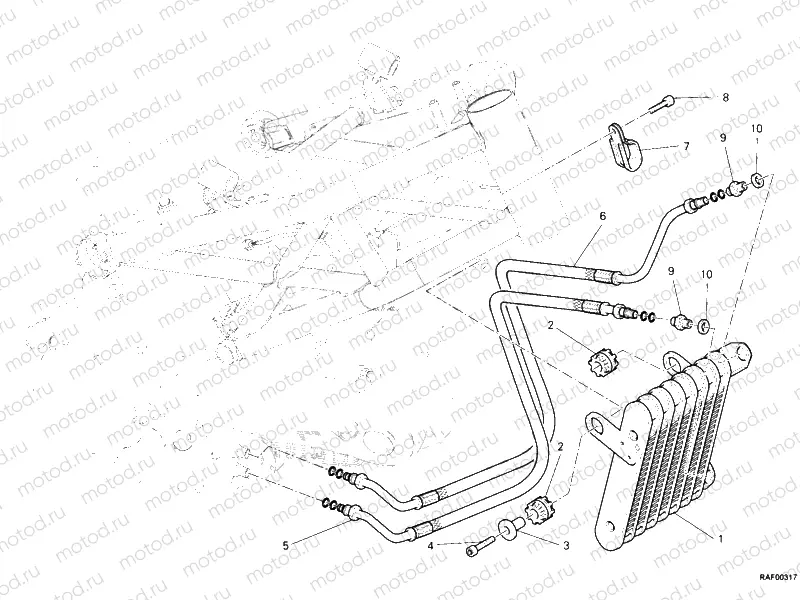 OIL COOLER » LUBRICATION SYSTEM