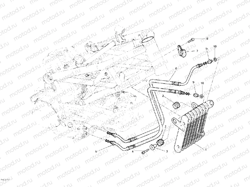 OIL COOLER » LUBRICATION SYSTEM
