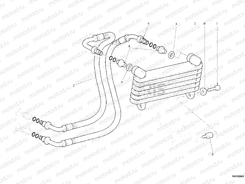 OIL COOLER » LUBRICATION SYSTEM
