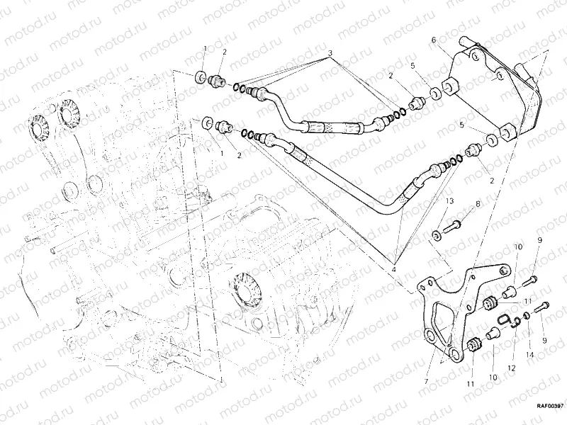 OIL COOLER » LUBRICATION SYSTEM