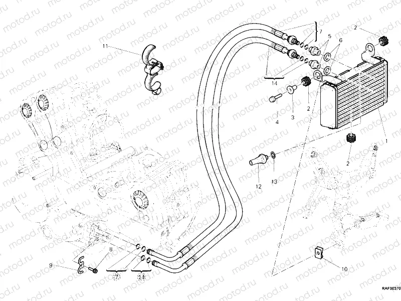 OIL COOLER » LUBRICATION SYSTEM