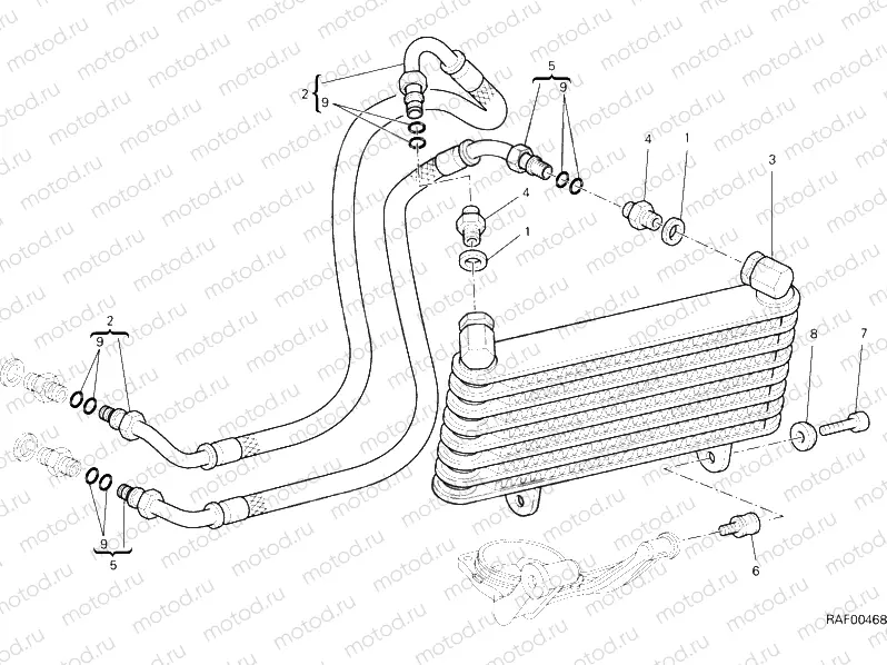 OIL COOLER » LUBRICATION SYSTEM