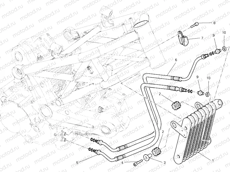 OIL COOLER » LUBRICATION SYSTEM