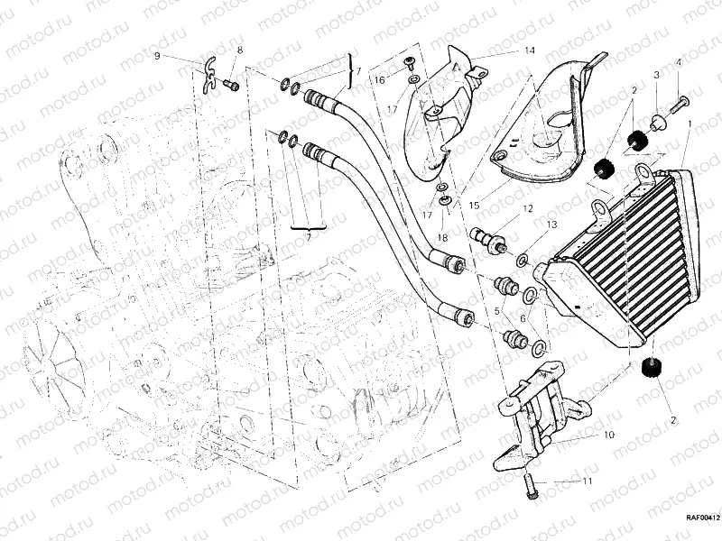 OIL COOLER » LUBRICATION SYSTEM
