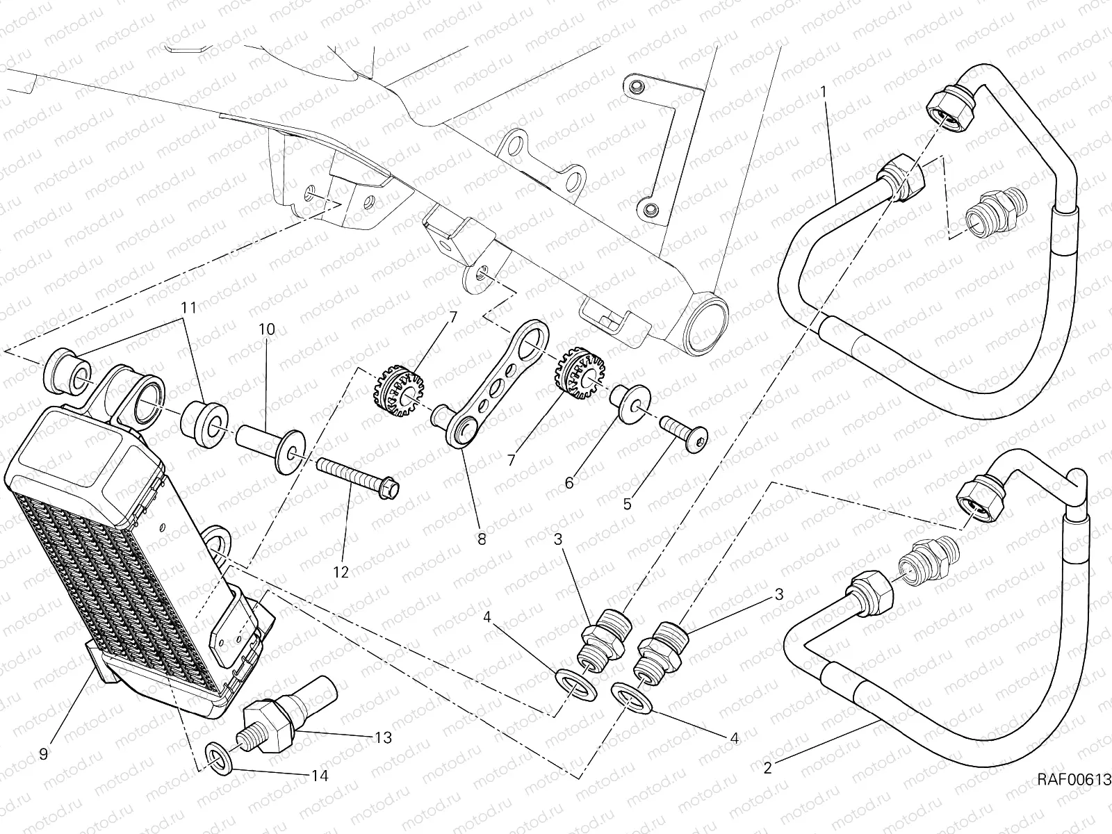 OIL COOLER [MOD:M 797+]