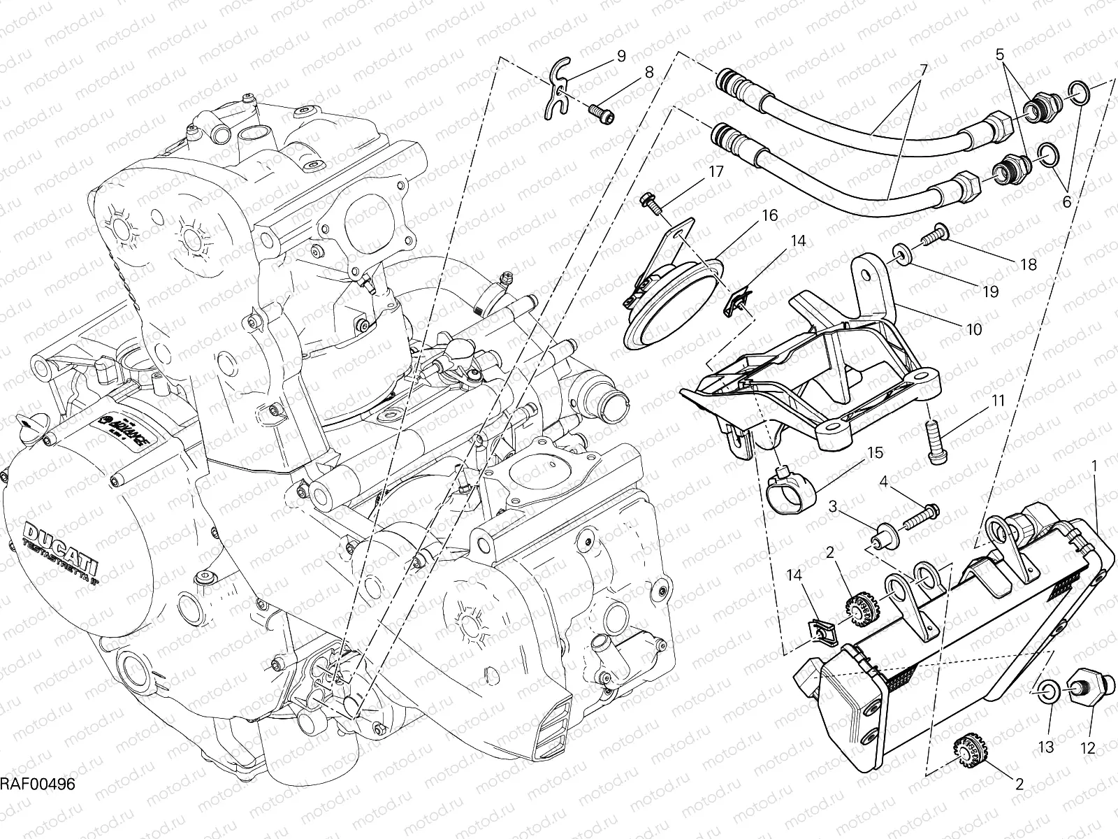 OIL COOLER [MOD:M1200STR]
