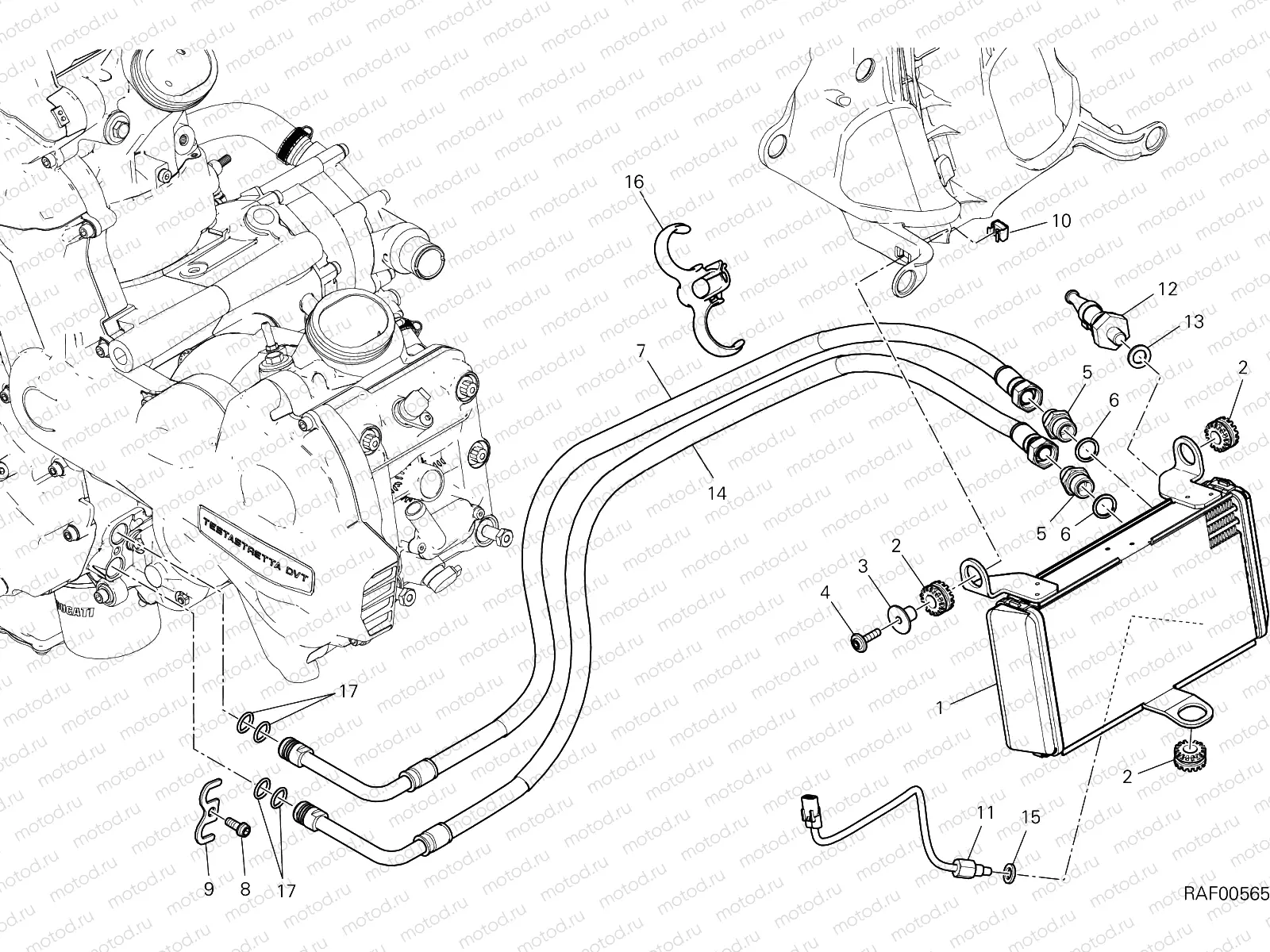 OIL COOLER [MOD:MS1200SA]