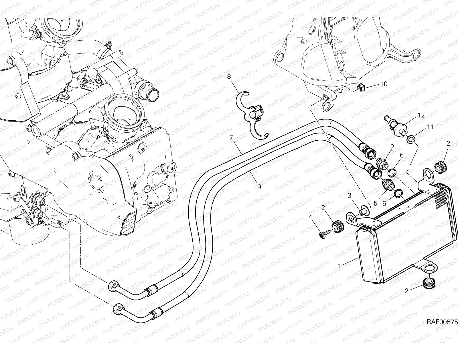 OIL COOLER [MOD:MS950]