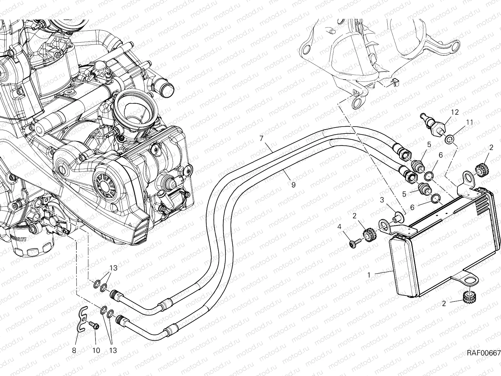 OIL COOLER [MOD:MS950S]