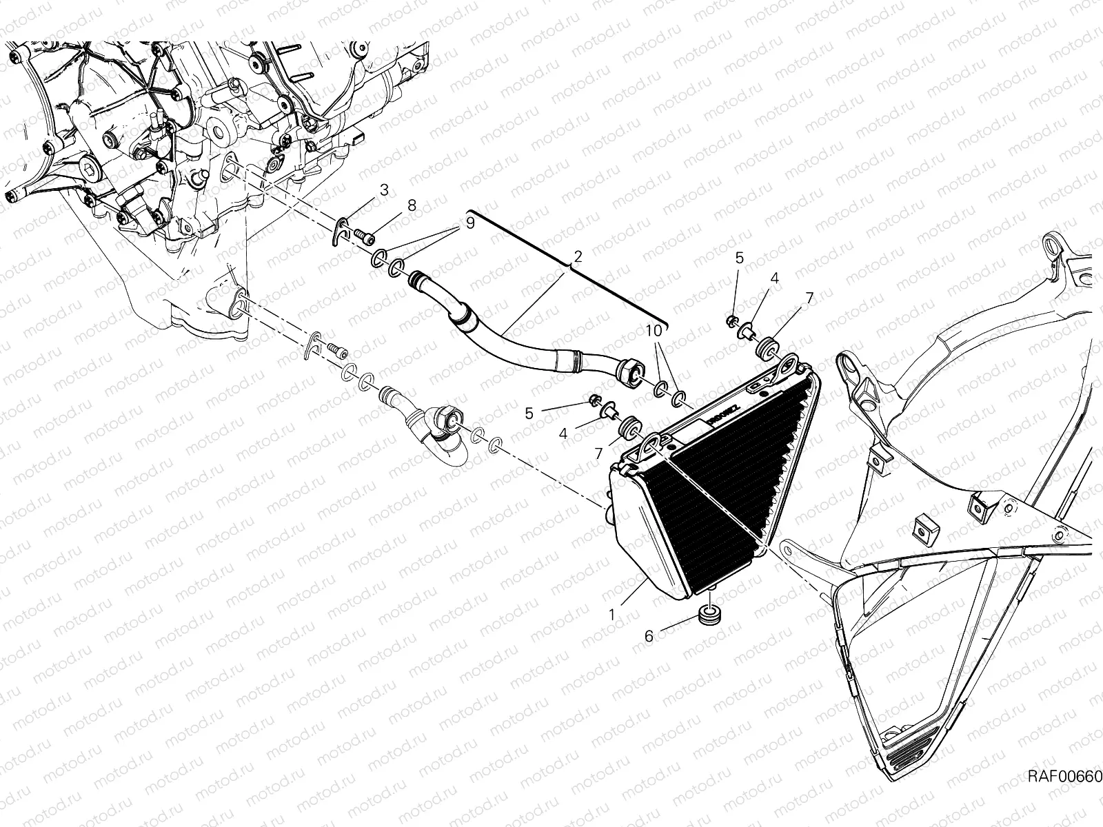 OIL COOLER [MOD:PANV4 S]