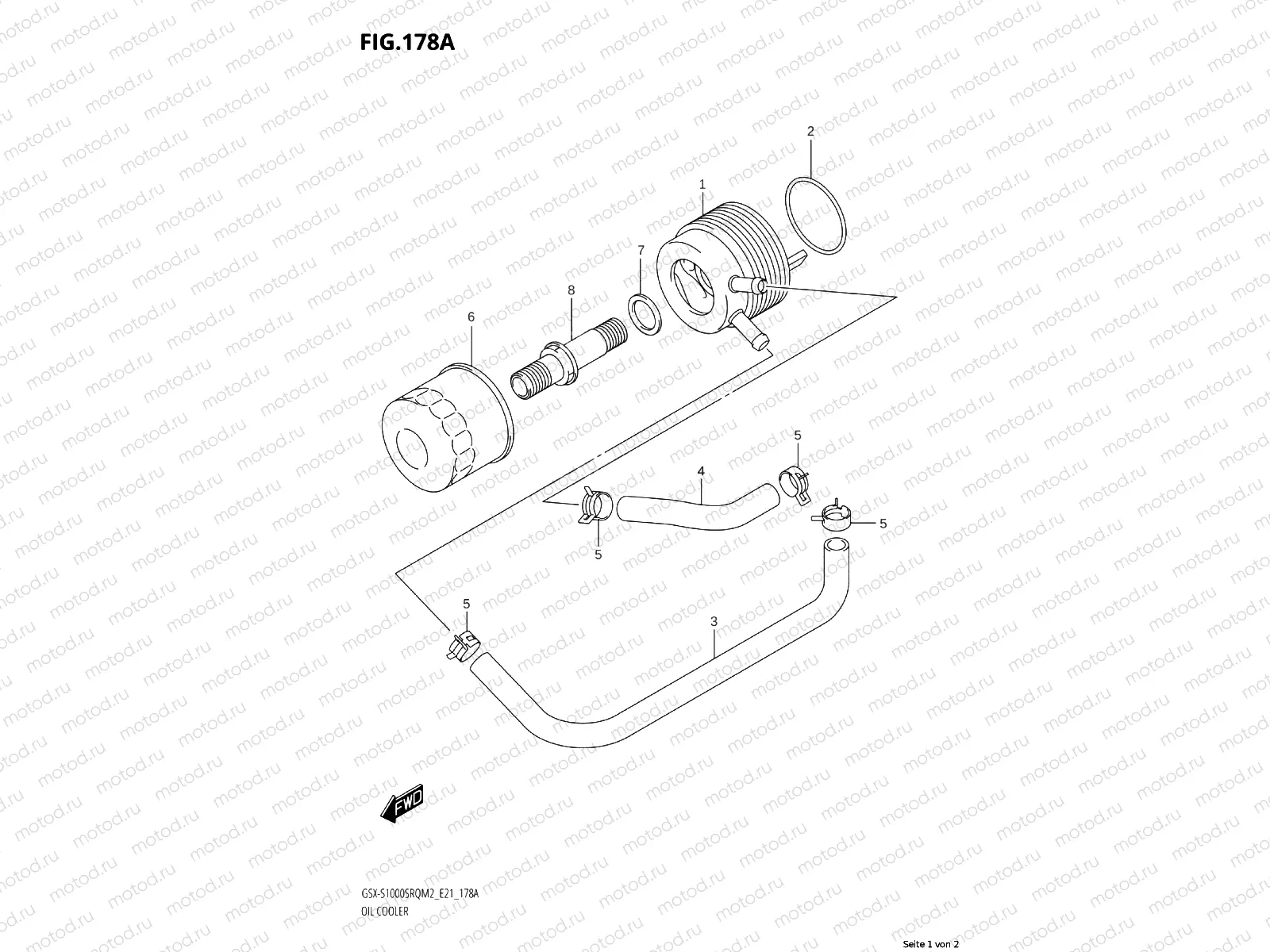 OIL COOLER - OIL FILTER