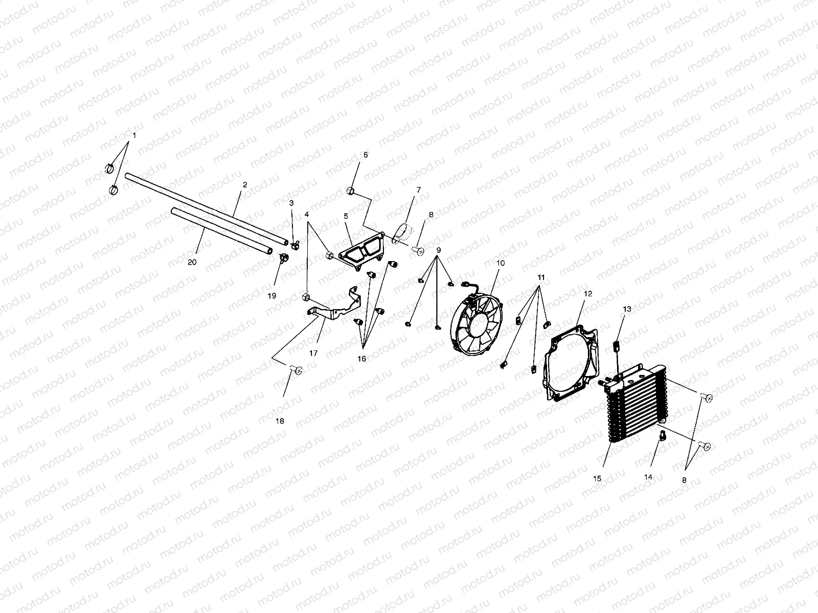 OIL COOLING - A00CH33AC (4959905990A012) | OIL COOLING - A00CH33AC (4959905990A012)