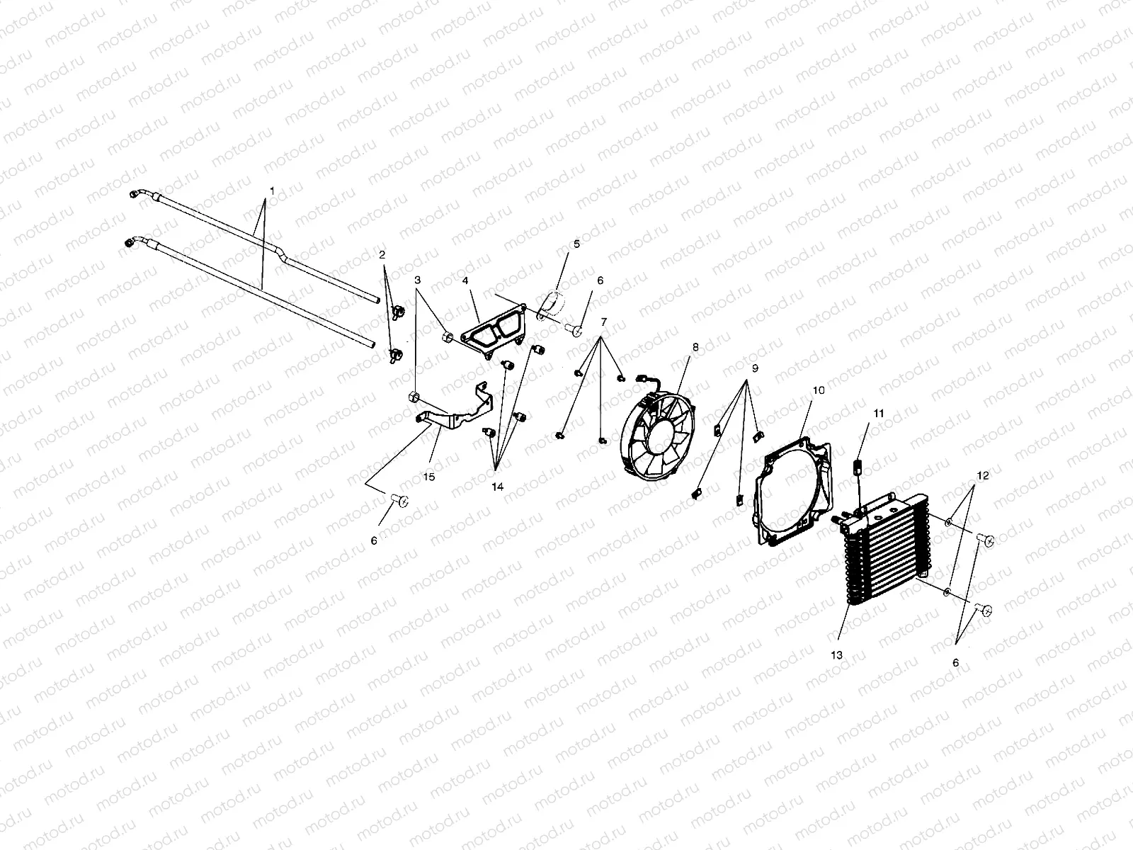 OIL COOLING - A02CD32AA/AB/AC/FB (4970147014A14) | OIL COOLING - A02CD32AA/AB/AC/FB (4970147014A14)