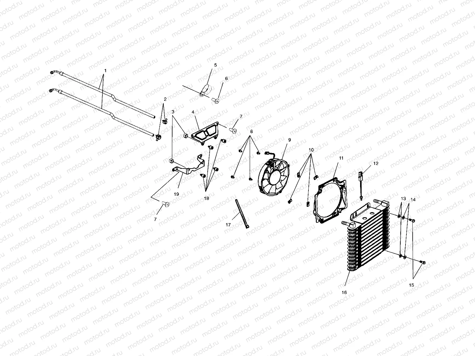 OIL COOLING - A03CB32AA/FC (4975157515A09) | OIL COOLING - A03CB32AA/FC (4975157515A09)