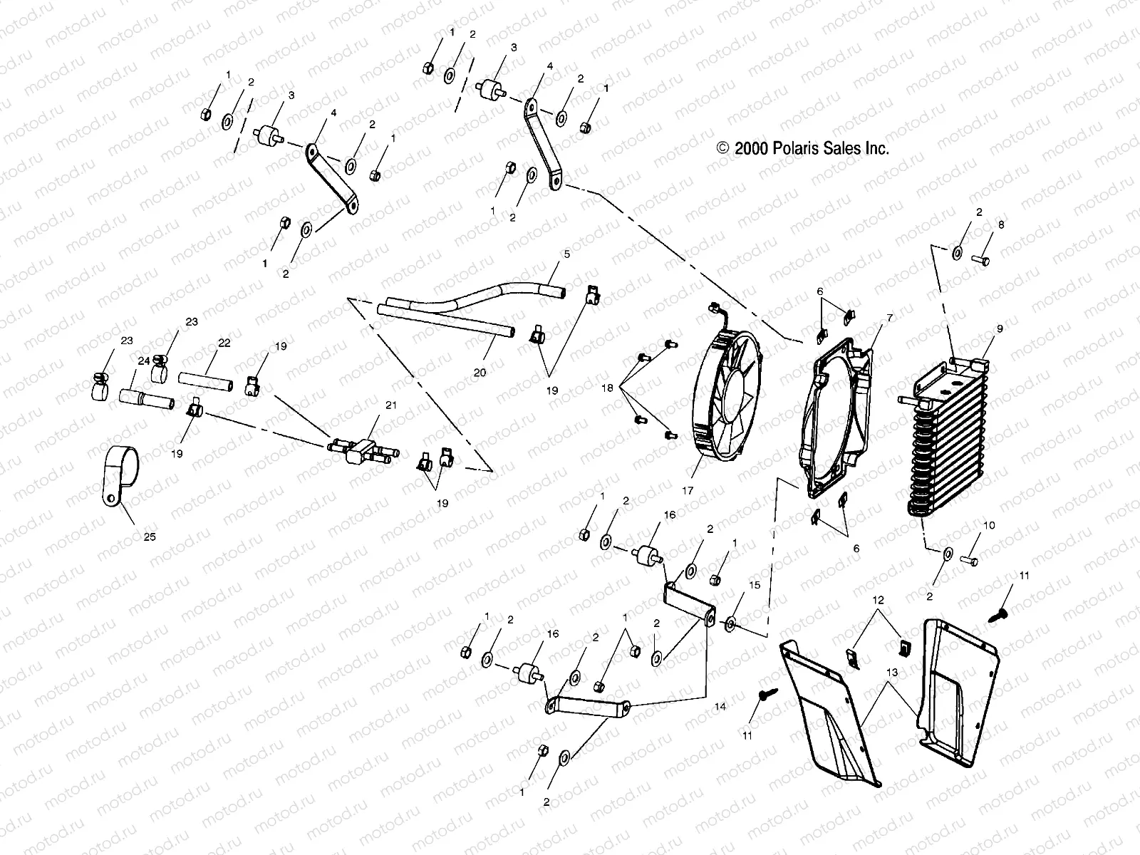 OIL COOLING (If built before 1/01/00) - A00AA32AA (4949914991B014) | OIL COOLING (If built before 1/01/00) - A00AA32AA (4949914991B014)