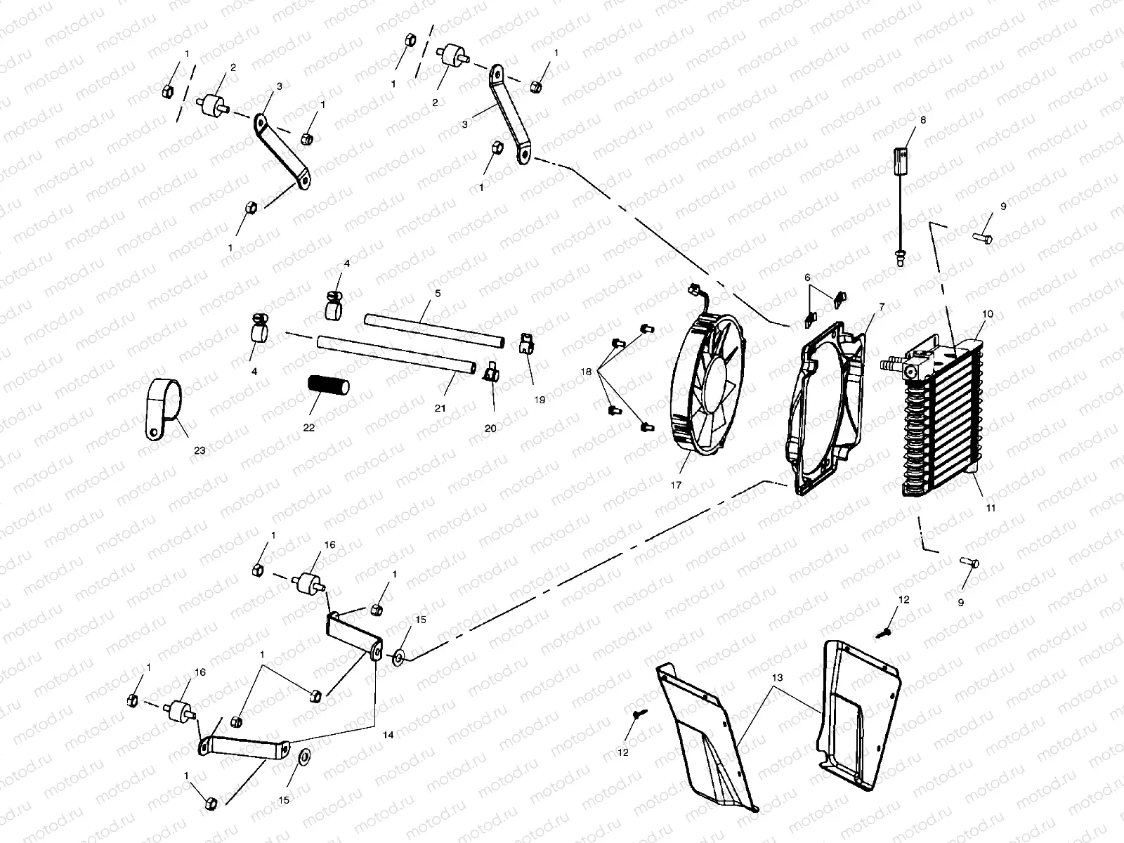 OIL COOLING (If built before 1/1/00) - A00AA32AB (4960076007B014) | OIL COOLING (If built before 1/1/00) - A00AA32AB (4960076007B014)