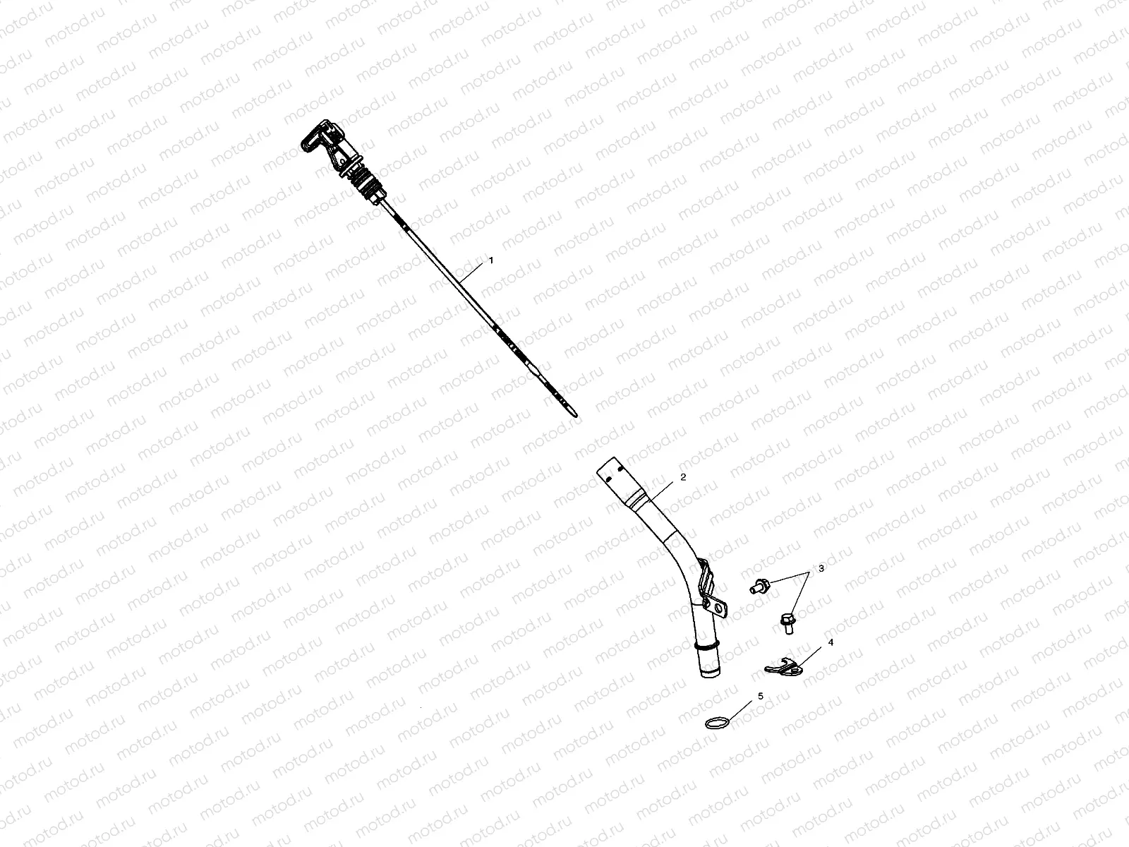 OIL DIPSTICK - A02CH68AA/AB/AC/CA/CB (4966346634D10) | OIL DIPSTICK - A02CH68AA/AB/AC/CA/CB (4966346634D10)