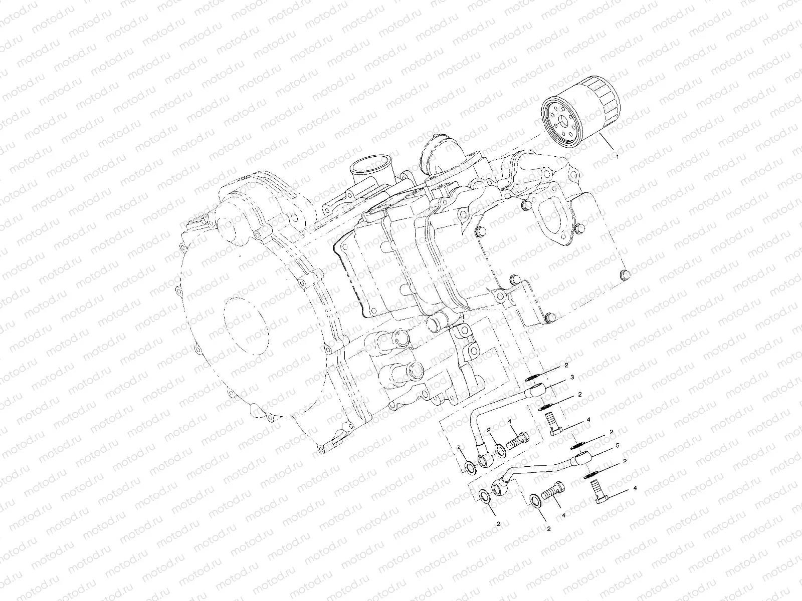 OIL FILTER - A10CH46CA (4964376437D014) | OIL FILTER - A10CH46CA (4964376437D014)