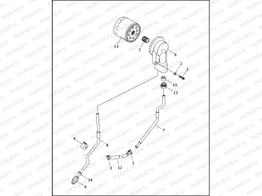 OIL FILTER & MOUNT