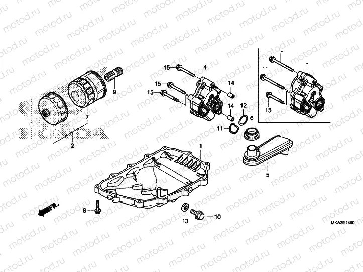 OIL PAN / OIL PUMP