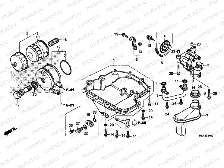 OIL PAN / OIL PUMP
