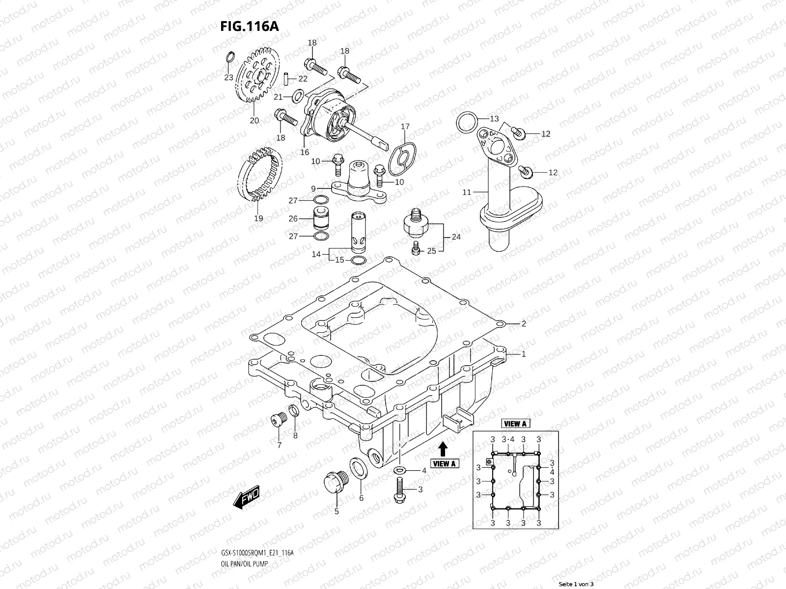 OIL PAN /​ OIL PUMP