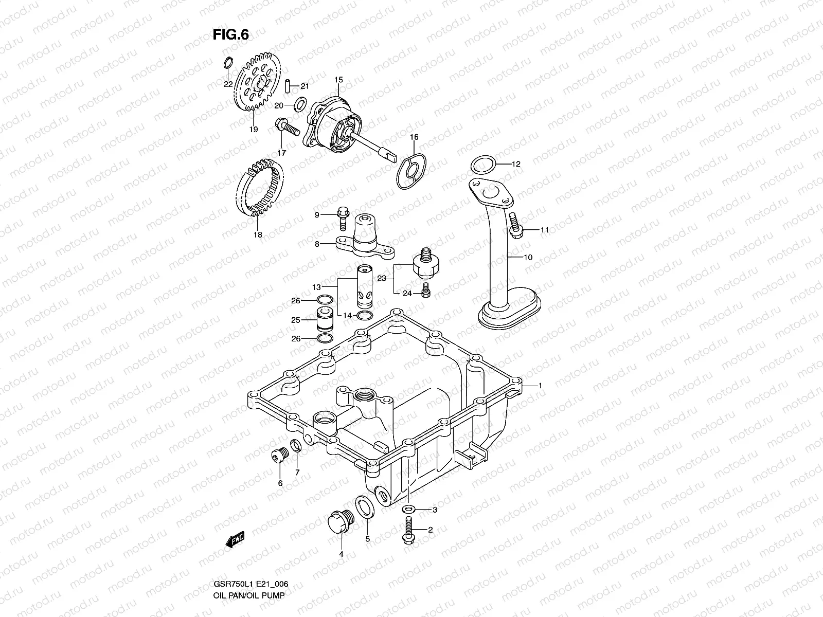 OIL PAN - OIL PUMP