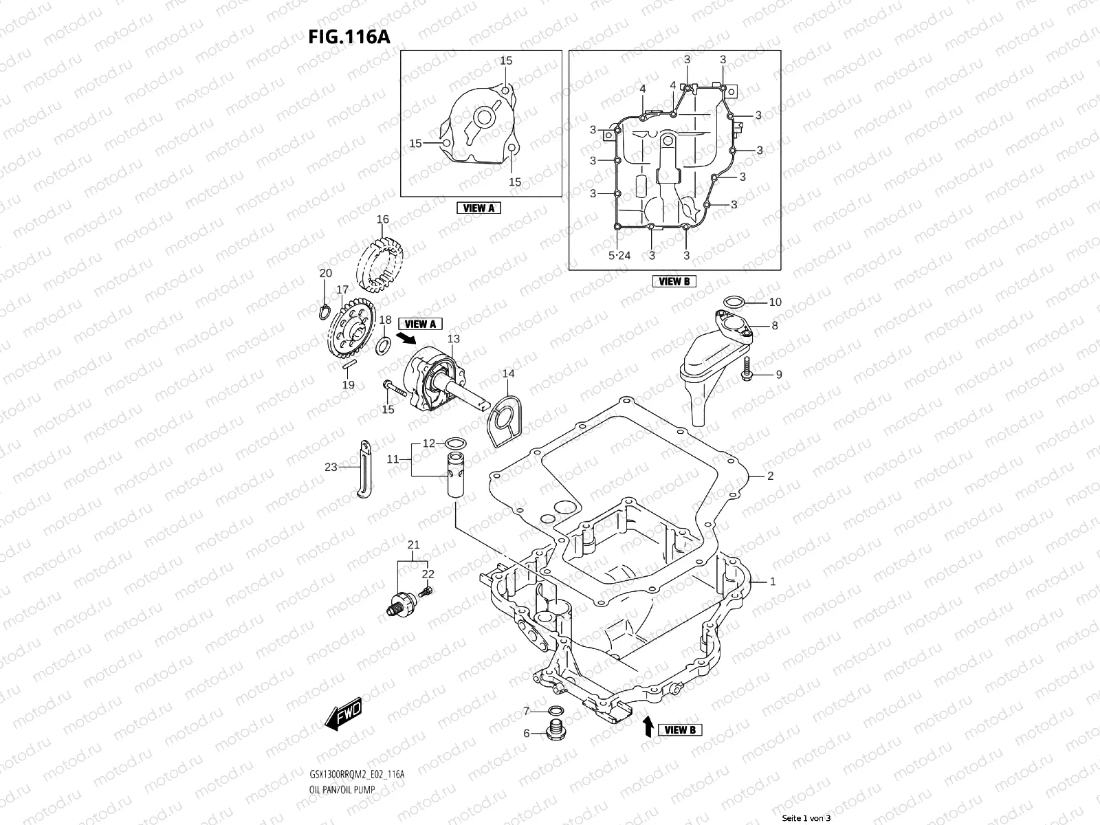 OIL PAN / PUMP