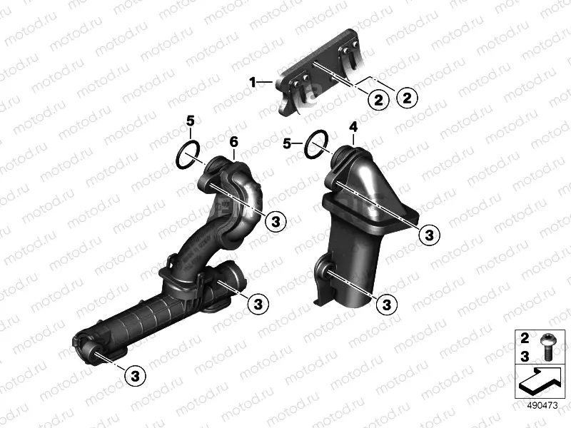 OIL PICKUP PIPE