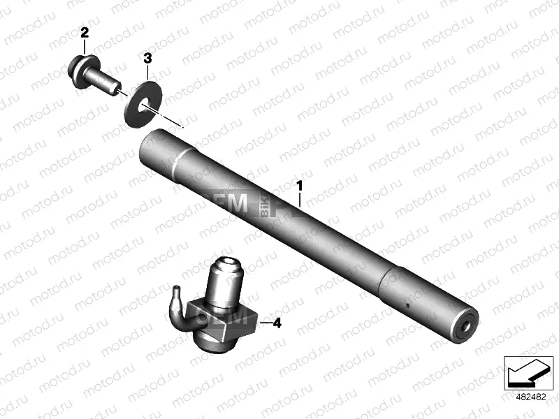 OIL PIPE / OIL SPRAY NOZZLE