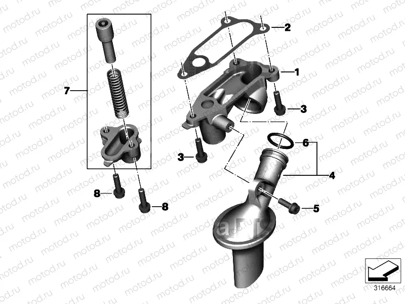 OIL PRESSURE REGULATOR VALVE