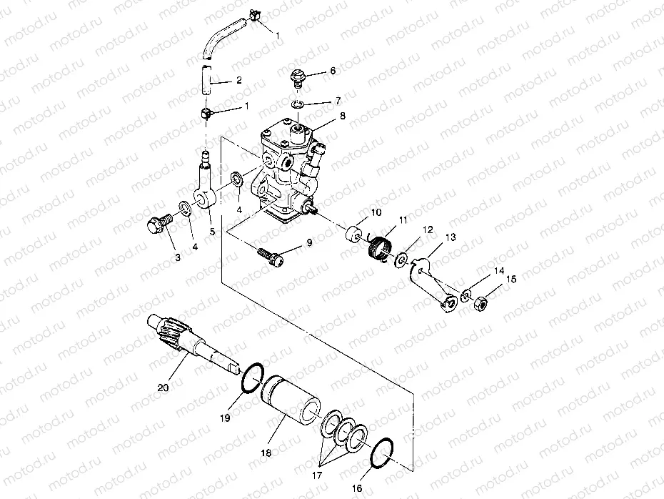 OIL PUMP 2x4 300 W947530 (4926742674C010) | OIL PUMP 2x4 300 W947530 (4926742674C010)