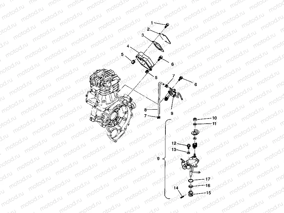 OIL PUMP 2X4 350L W937539 (4924032403034A) | OIL PUMP 2X4 350L W937539 (4924032403034A)