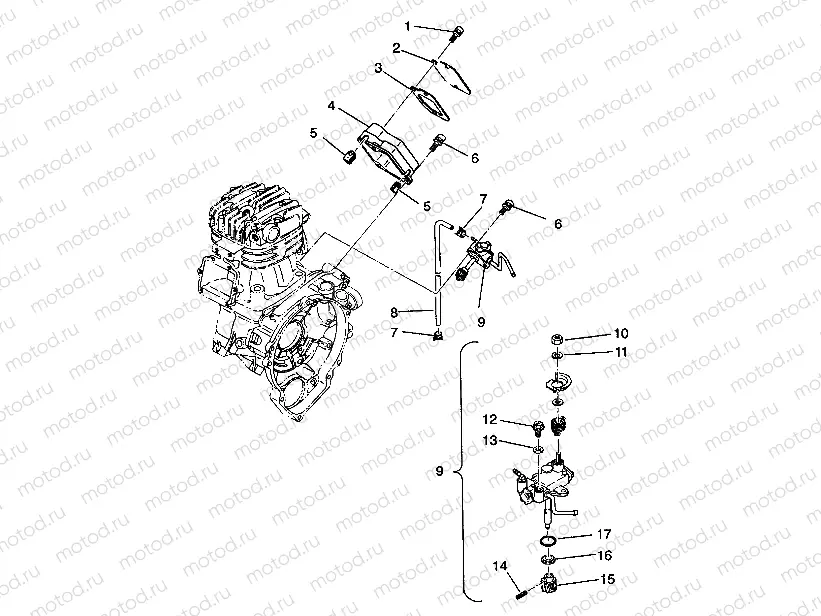 OIL PUMP 4X4 350L S938139 (4924342434039A) | OIL PUMP 4X4 350L S938139 (4924342434039A)