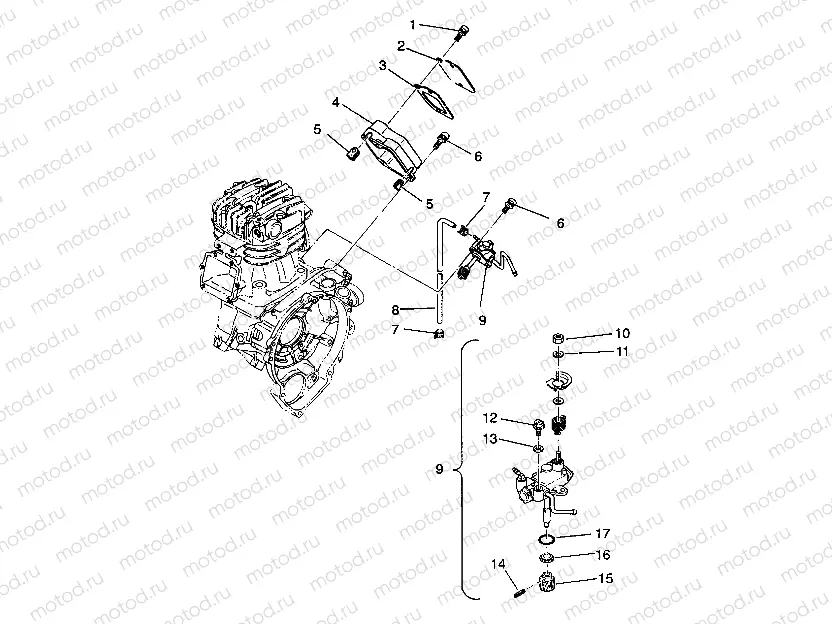 OIL PUMP 4X4 350L W938139 (4924052405039A) | OIL PUMP 4X4 350L W938139 (4924052405039A)