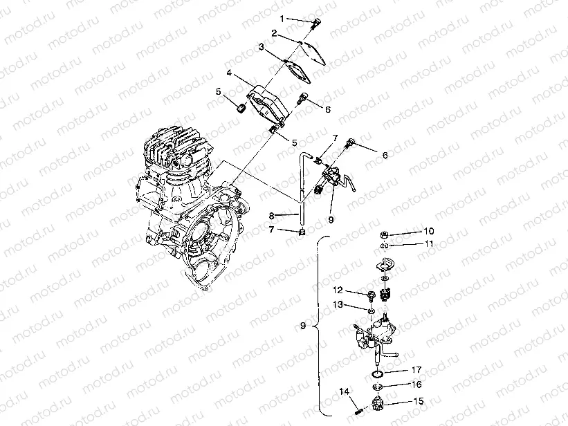 OIL PUMP 6X6 350L S938739 (4924362436047A) | OIL PUMP 6X6 350L S938739 (4924362436047A)