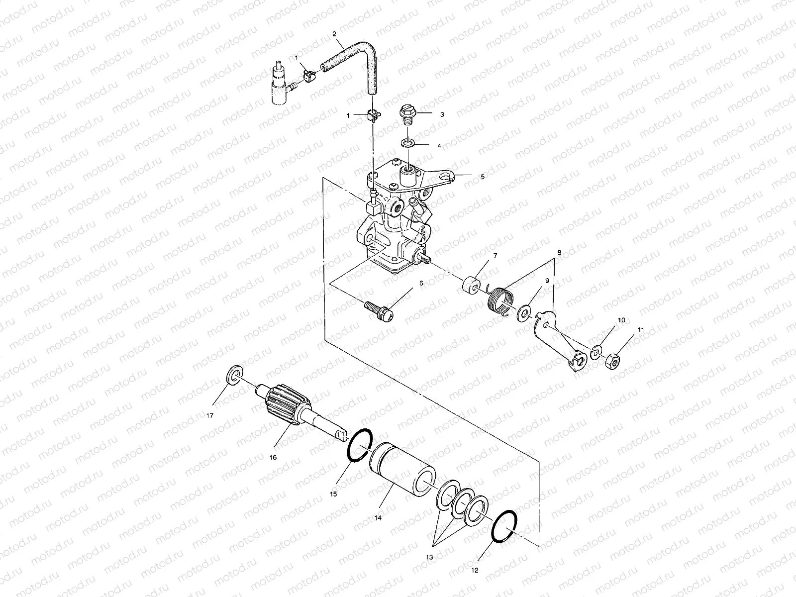 OIL PUMP - A00BA25CA (4954825482C014) | OIL PUMP - A00BA25CA (4954825482C014)