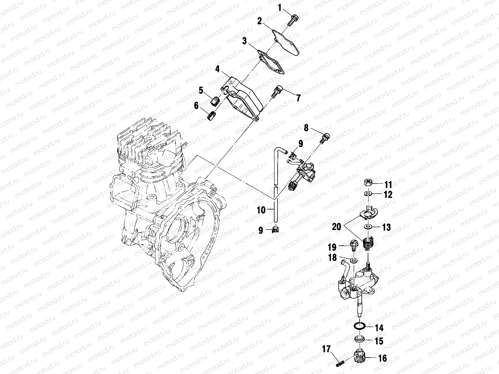 OIL PUMP - A00CG38CA (4954875487D009) | OIL PUMP - A00CG38CA (4954875487D009)
