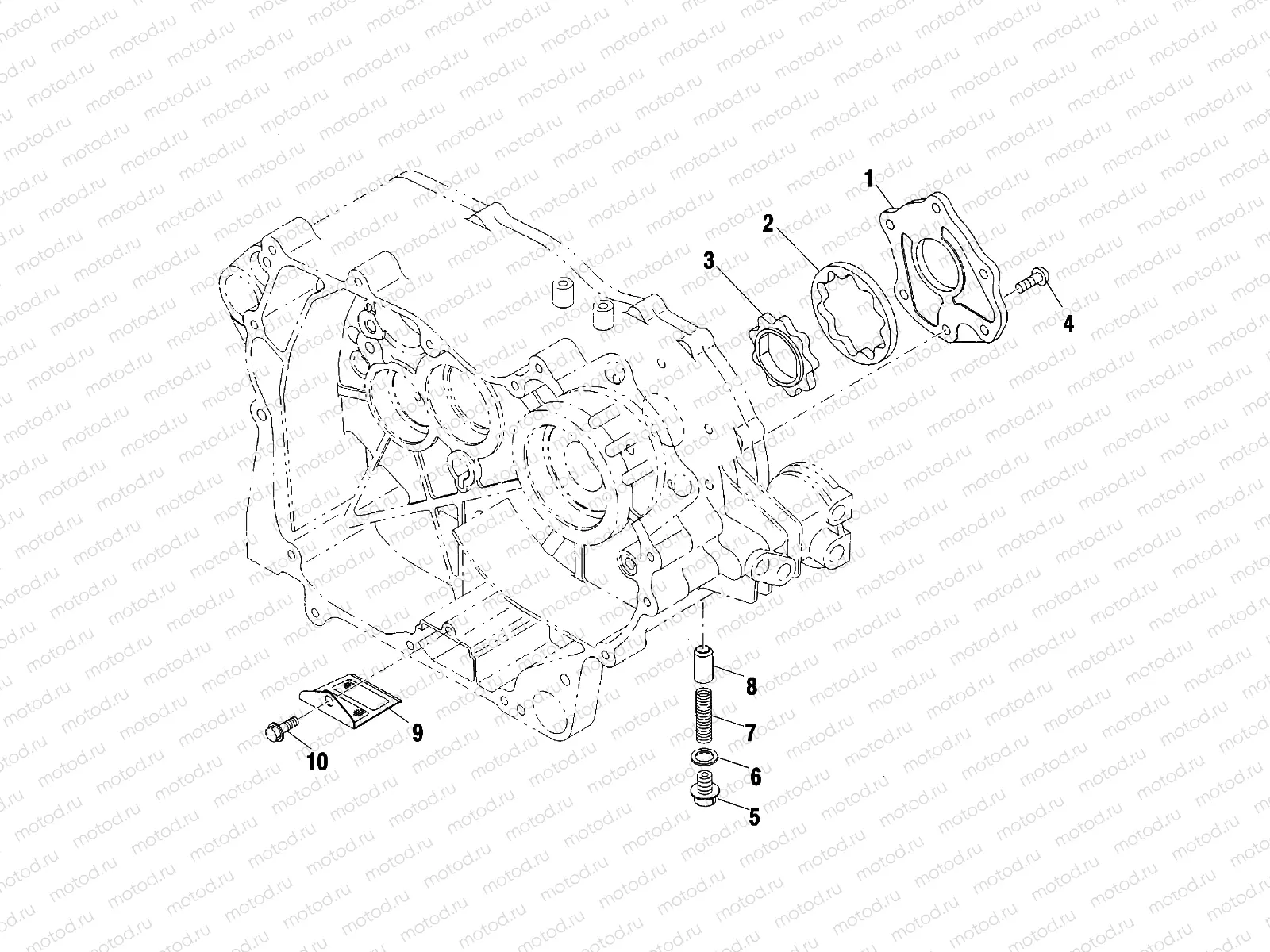 OIL PUMP - A00CK32AA (4954895489D002) | OIL PUMP - A00CK32AA (4954895489D002)
