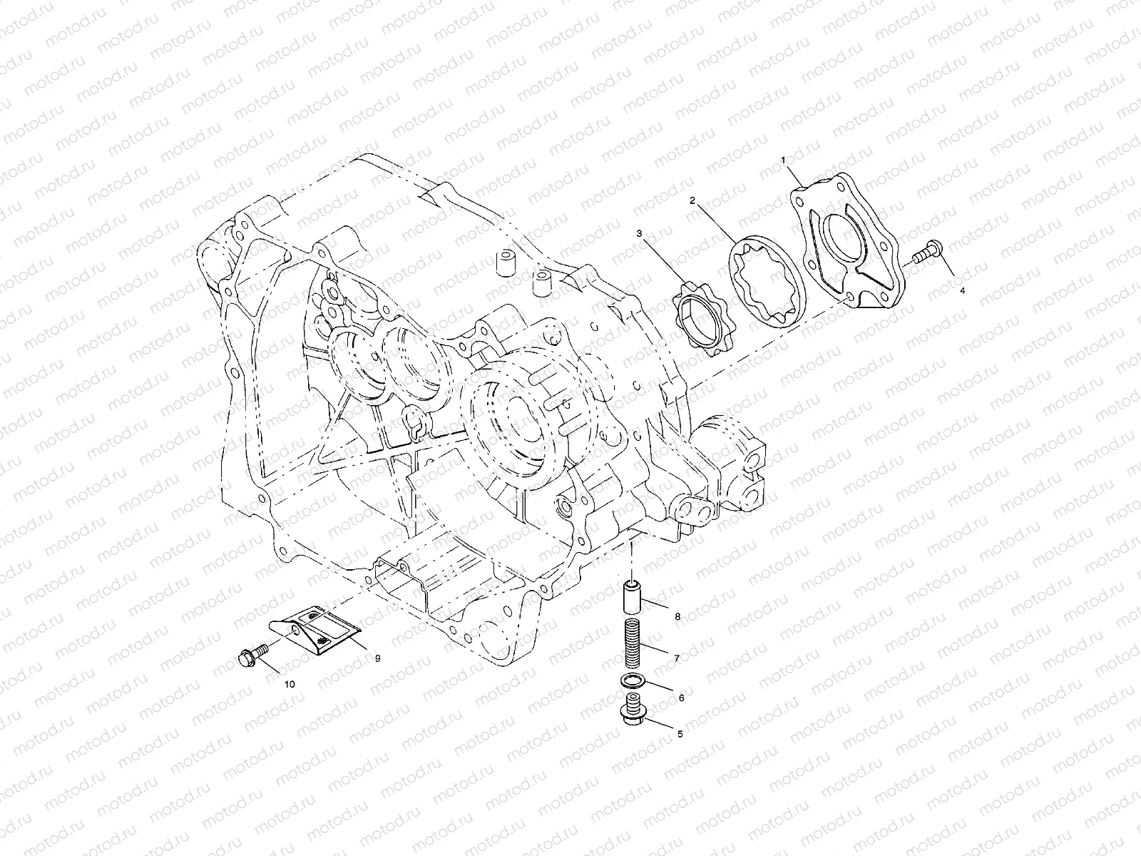 OIL PUMP - A02CK32AA (4970287028C13) | OIL PUMP - A02CK32AA (4970287028C13)