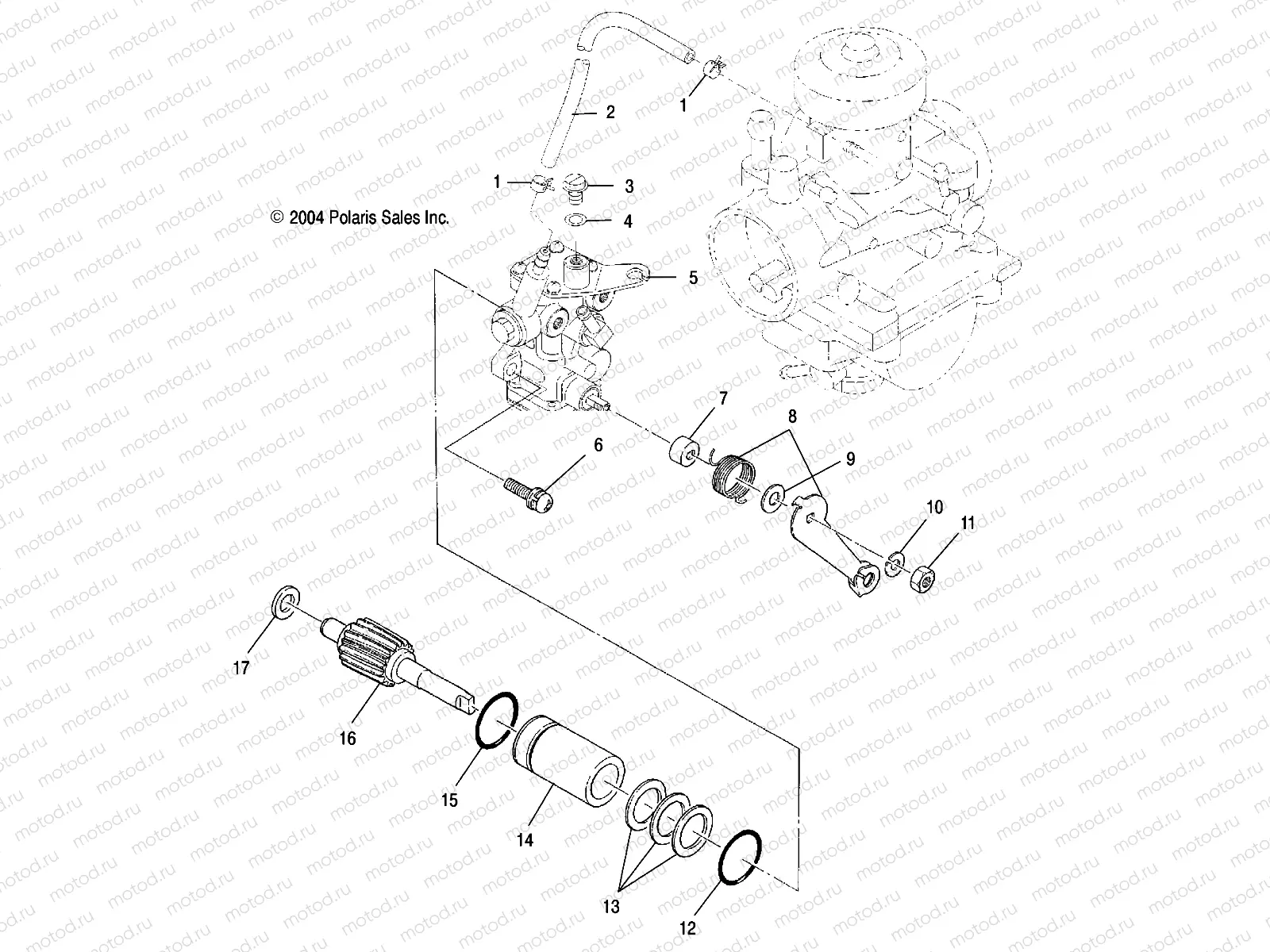 OIL PUMP - A03BA25CA/CB (4994739473C11) | OIL PUMP - A03BA25CA/CB (4994739473C11)
