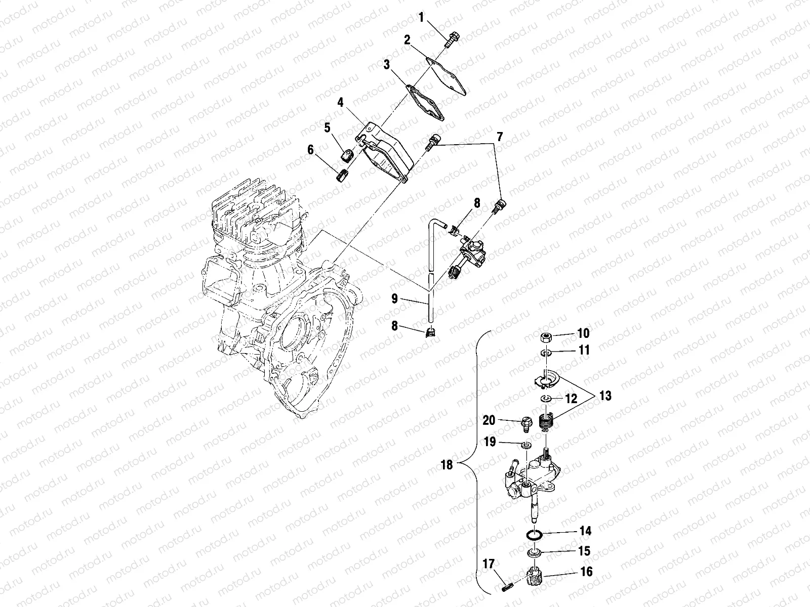 OIL PUMP - A03BA38CA (4982568256C13) | OIL PUMP - A03BA38CA (4982568256C13)