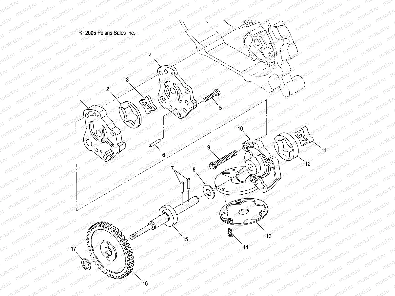 OIL PUMP - A04CH42AQ/AR/AS/AT/AV (4999201649920164D12) | OIL PUMP - A04CH42AQ/AR/AS/AT/AV (4999201649920164D12)