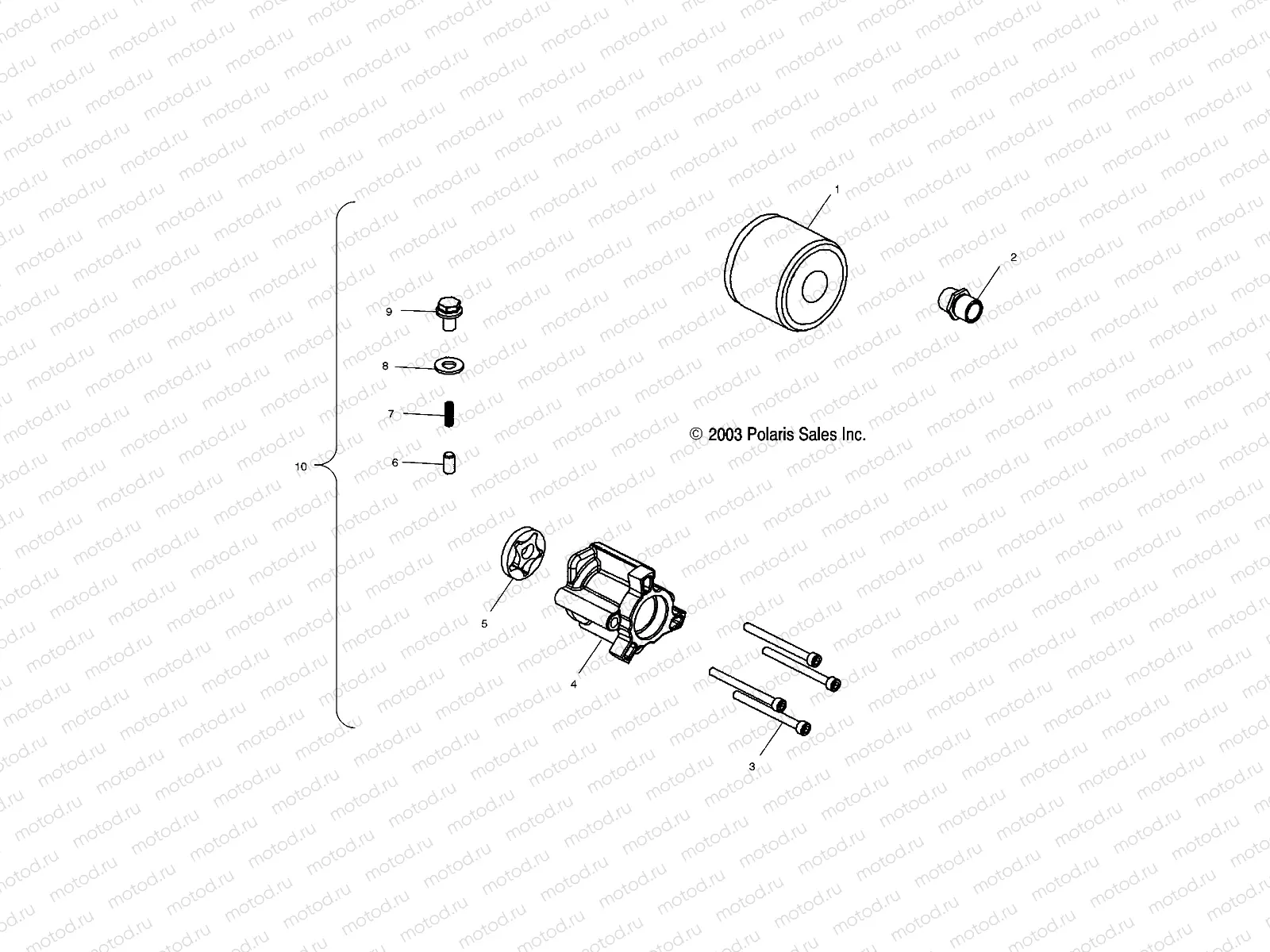 OIL PUMP - A04CH68AK/AL/AN/AO (4987318731D12) | OIL PUMP - A04CH68AK/AL/AN/AO (4987318731D12)