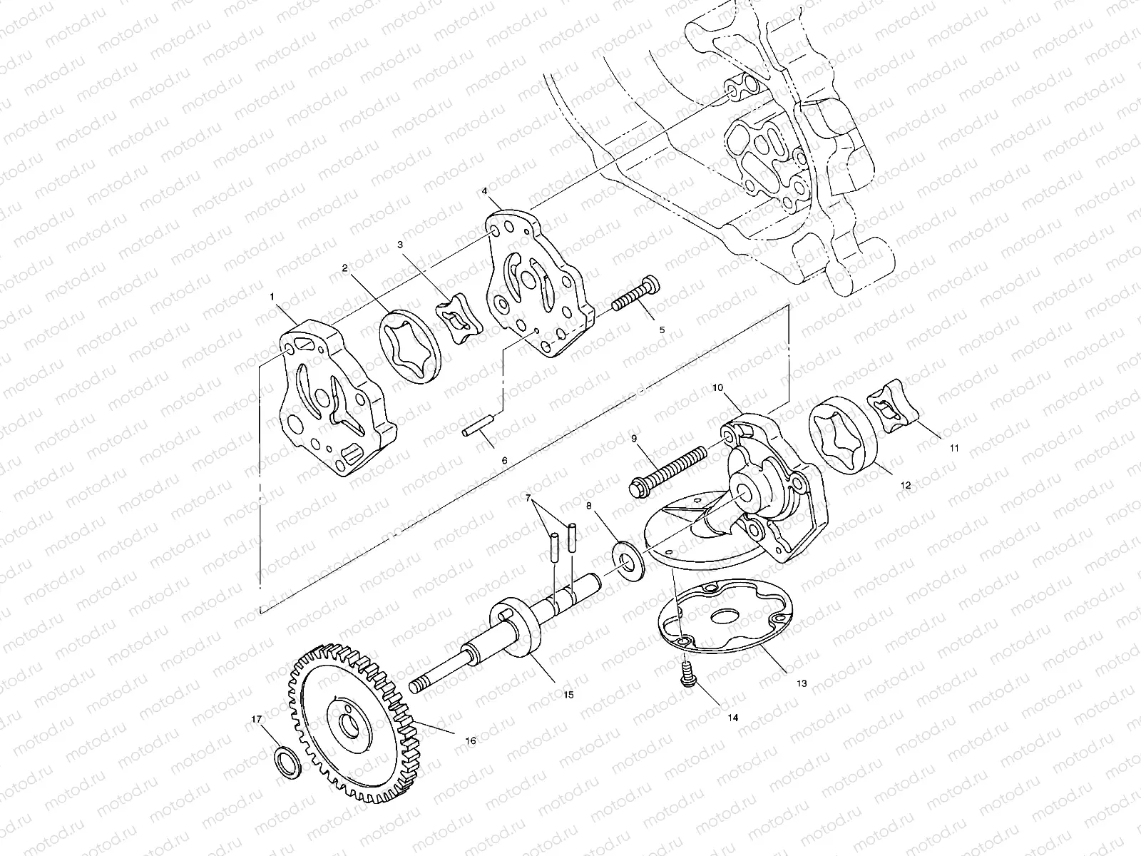 OIL PUMP - A99AE50DA (4949204920e004) | OIL PUMP - A99AE50DA (4949204920e004)