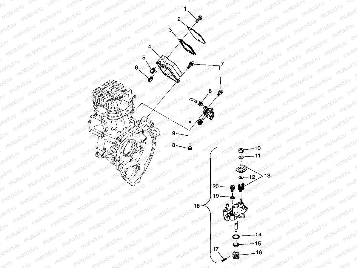 OIL PUMP - A99BA38CA (4949534953c014) | OIL PUMP - A99BA38CA (4949534953c014)