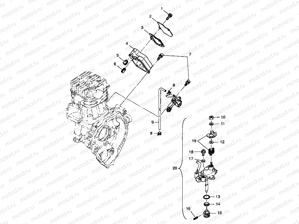 OIL PUMP - A99CG38CA (4949634963D006) | OIL PUMP - A99CG38CA (4949634963D006)