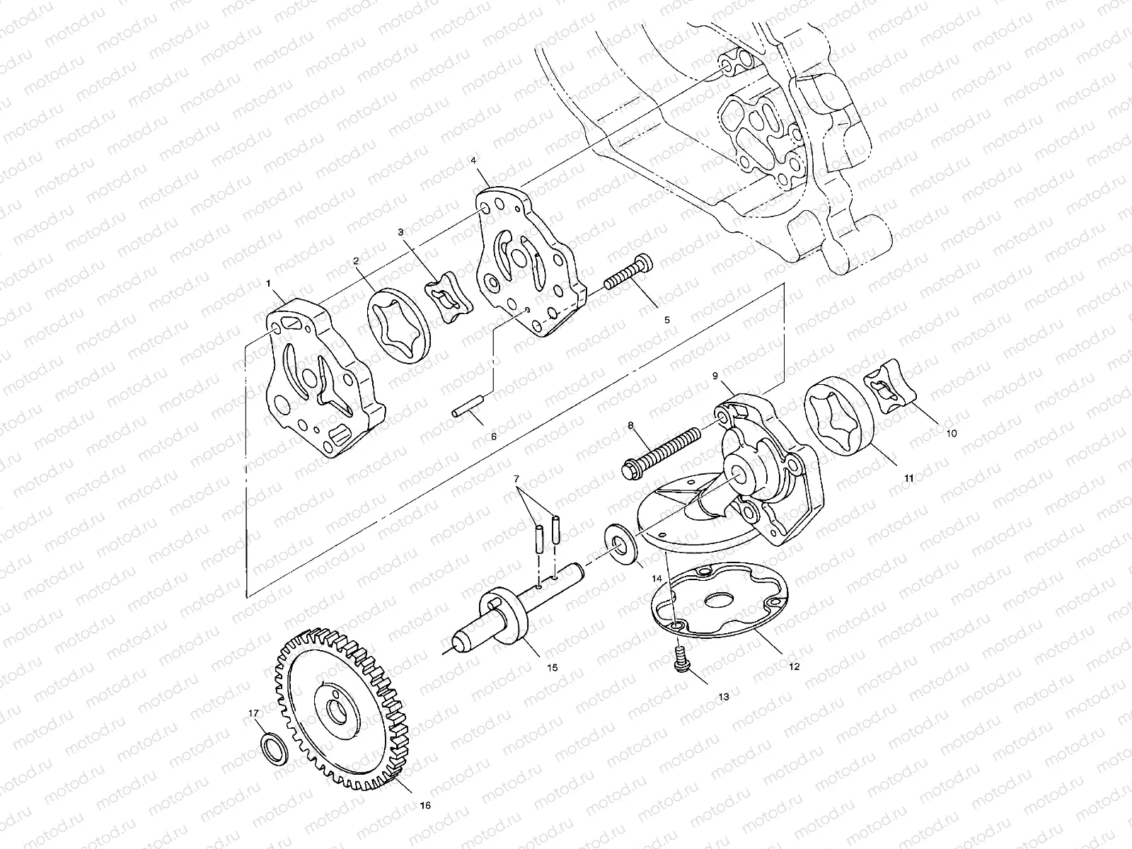 OIL PUMP - A99CH33IA (4949884988d012) | OIL PUMP - A99CH33IA (4949884988d012)